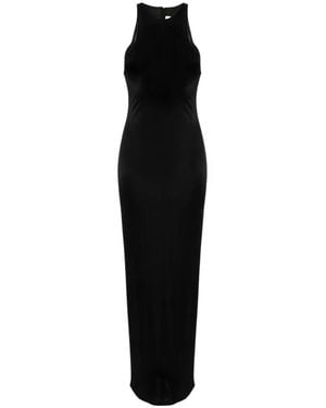 Saint Laurent Maxi Kleider - Schwarz