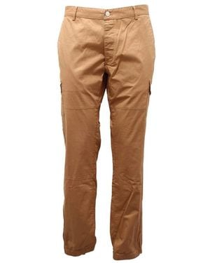 Hydrogen Straight Trousers - Brown