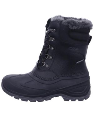 CMP Schwarze Winterstiefel Für Damen - Blau