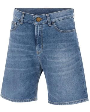 The Seafarer Denim Shorts - Blue