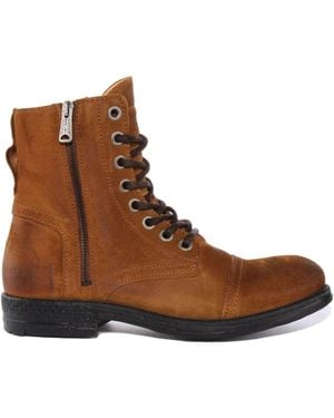 Replay Lace-Up Boots - Brown