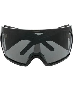 Rick Owens Kriester Mask Sonnenbrille - Schwarz