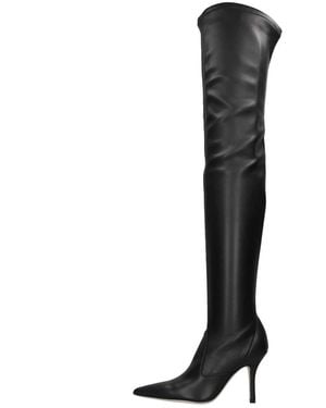 Paris Texas Over-The-Knee Boots - Black