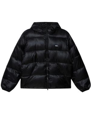 Obey Winter Pufferjas Met Capuchon - Zwart