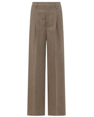 The Seafarer Wide Trousers - Marrón
