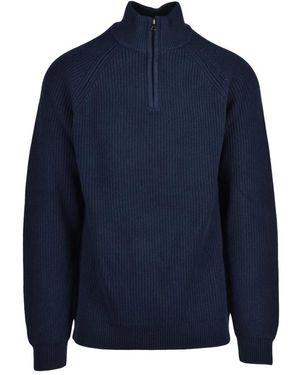 Anerkjendt Round-Neck Knitwear - Blu