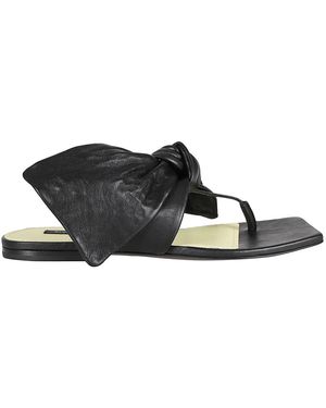 Givenchy Boudoir Strik Sandalen - Zwart