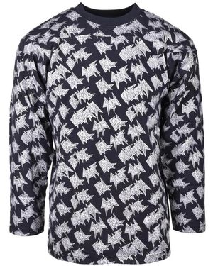 ERL Long Sleeve T-Shirts - Blue