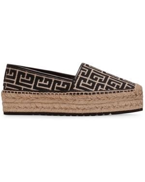 Balmain Alex Espadrille - Black