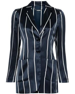 Kiton Blazers - Blue