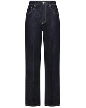 Seventy Cashmere Blend Denim Five-Pocket Jeans - Blau