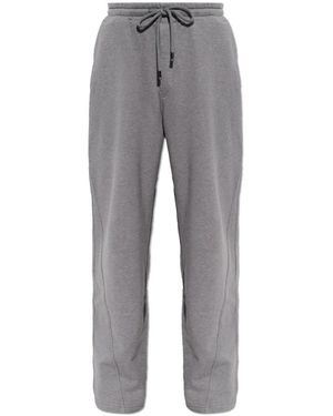 Dolce & Gabbana Rechte Broek Sweatpants - Grijs