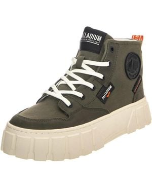 Palladium High-Top Schnürstiefel - Mettallic