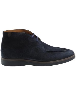 Floris Van Bommel Lace-Up Boots - Blue