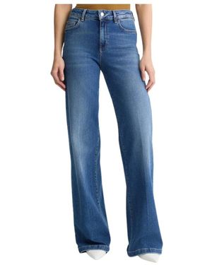 Liu Jo Wide Jeans - Bleu