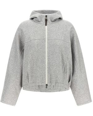 Brunello Cucinelli Zip-Throughs - Gris