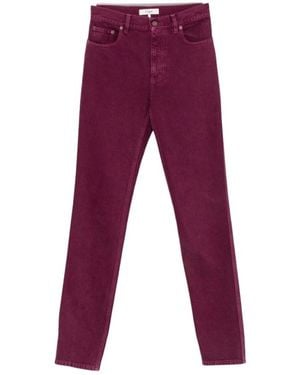 Chloé Straight Fit Jeans - Red