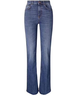 Tory Burch Boot-Cut Jeans - Bleu