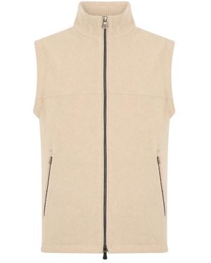 Fedeli Mouwloze Vest - Naturel