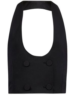 Nina Ricci Waistcoats - Black