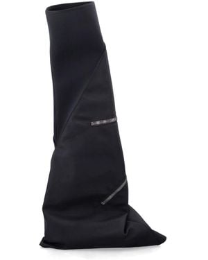Rick Owens High Boots - Bleu