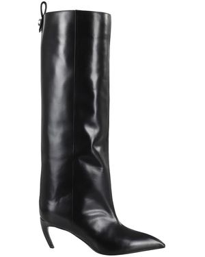 The Attico Heeled Boots - Black