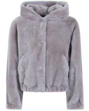 Blancha Faux Fur & Shearling Jackets - Gris