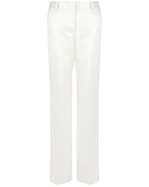 Tom Ford Straight Trousers - White