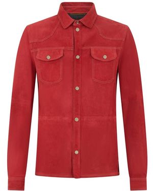 Moorer Light Jackets - Red
