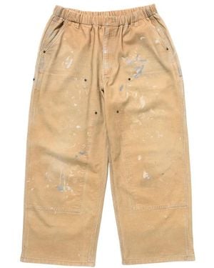 Beams Plus Wide Trousers - Natural