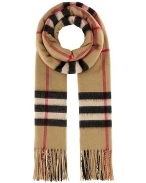Burberry Bestickter Kaschmirschal - Mettallic