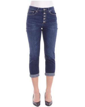 Dondup Cropped Jeans - Blue