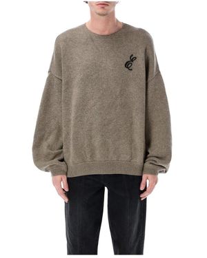 Fear Of God Waffle Crewneck Sweater - Grau