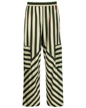 MSGM Straight Pants - Green