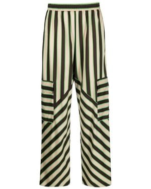 MSGM Straight Pants - Green