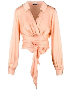Elisabetta Franchi Shirts - Orange