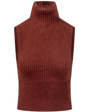 Max Mara Turtlenecks - Rojo