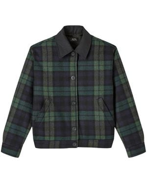 A.P.C. Light Jackets - Verde