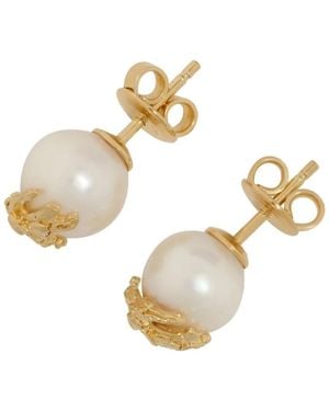 Burberry Earrings - Metallic