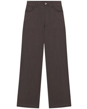 Aeron Wide Trousers - Grijs
