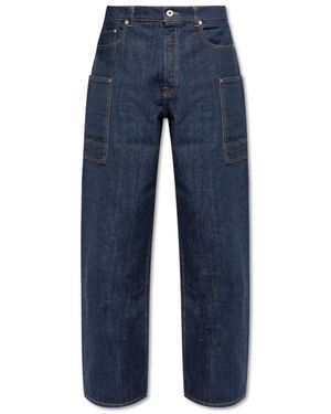 KENZO Straight Jeans - Blu