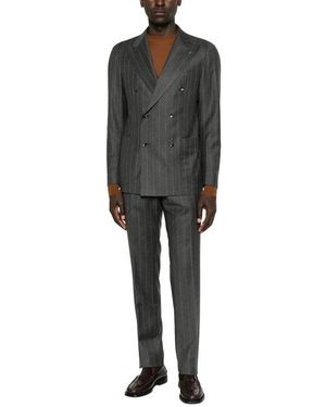 Tagliatore Double-Breasted Suit - Zwart