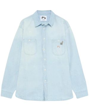 President's Denim Shirts - Blu