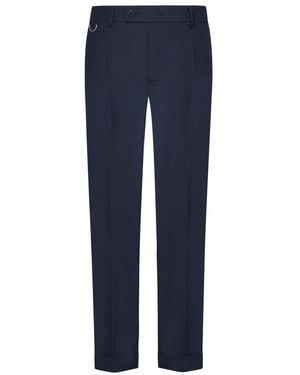Low Brand Suit Trousers - Blue