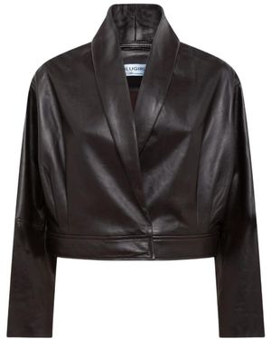 Blugirl Blumarine Leather Jackets - Negro