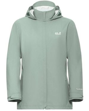 Jack Wolfskin Fitness ,Groen ,Wol Trailtime 2L Jkt