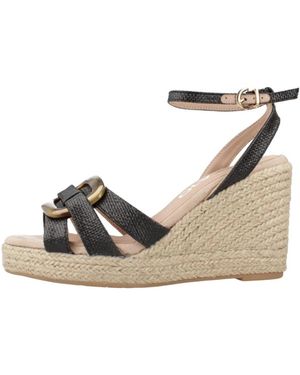 CHIKA10 Violeta 11 Espadrilles Met Sleehak - Bruin