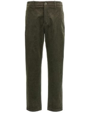 Department 5 Straight Trousers - Green