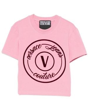 Versace Jeans Couture T-Shirts - Rosa