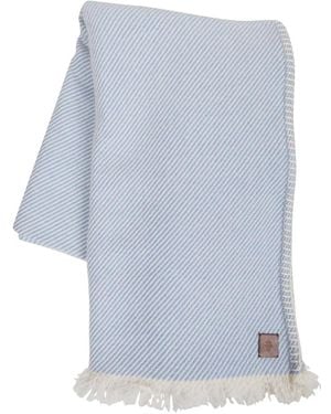 Eleventy Plaid Punto Cavallo - Blau